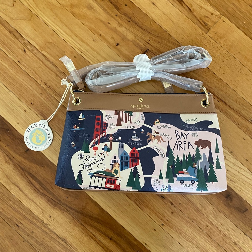 Spartina449 Northern California Crossbody, NWT